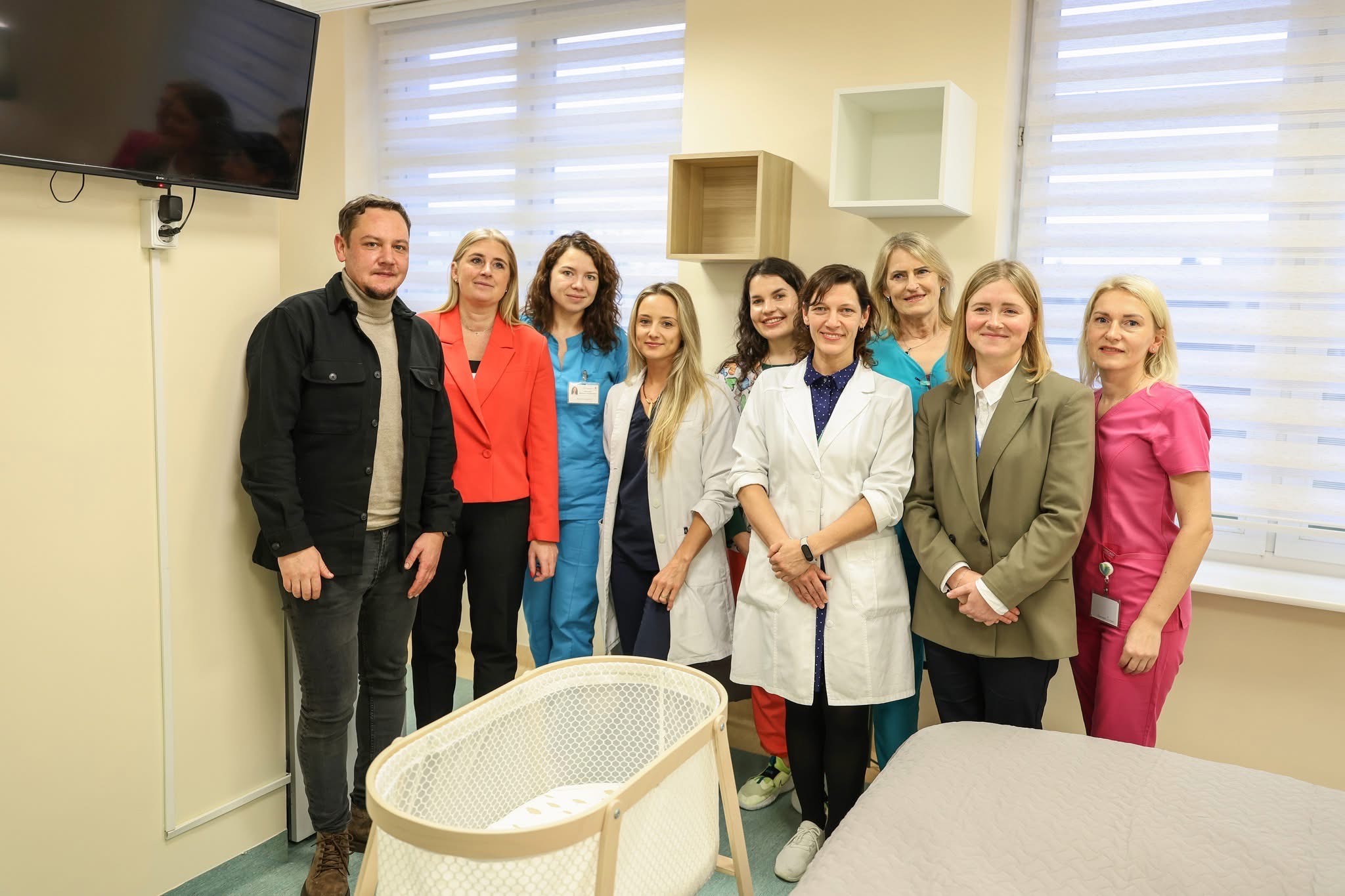 Utenos ligoninės akušerijos-ginekologijos skyriaus personalas